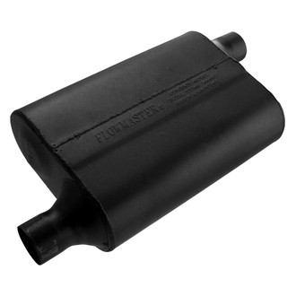 Flowmaster® - 40 Series Delta Flow™ Aluminized Steel Oval Black Exhaust Muffler