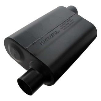 Flowmaster® - Super 44 Series Delta Flow™ Aluminized Steel Oval Black Exhaust Muffler