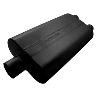 Flowmaster® - 50 Series Delta Flow™ Aluminized Steel Oval Black Exhaust Muffler