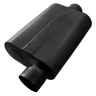 Flowmaster® - 40 Series Delta Flow™ Aluminized Steel Oval Black Exhaust Muffler
