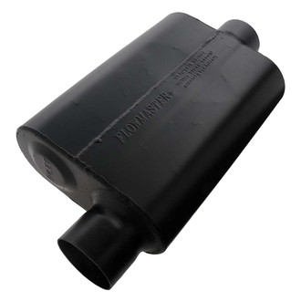 Flowmaster® - Super 44 Series Delta Flow™ Aluminized Steel Oval Black Exhaust Muffler