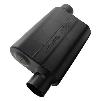 Flowmaster® - Super 44 Series Delta Flow™ Aluminized Steel Oval Black Exhaust Muffler