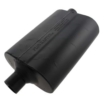 Flowmaster® - 60 Series Delta Flow™ Aluminized Steel Oval Black Exhaust Muffler