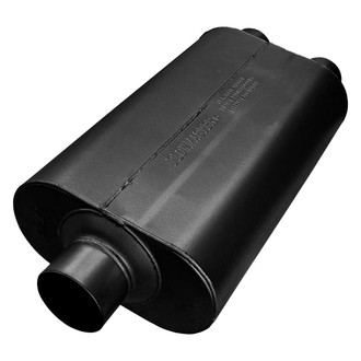 Flowmaster® - 50 Series HD Delta Flow™ Aluminized Steel Oval Black Exhaust Muffler