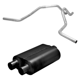 Flowmaster® - Exhaust Muffler and Dual Prebend Tailpipes Kit