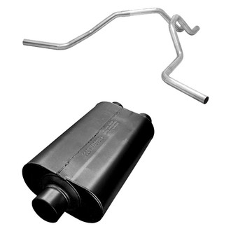 Flowmaster® - Exhaust Muffler and Dual Prebend Tailpipes Kit