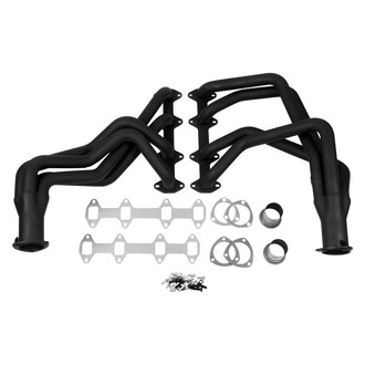 Flowtech® - Mild Steel Black Painted Long Tube Exhaust Headers
