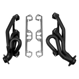 Flowtech® - Mild Steel Black Painted Short Tube Exhaust Headers