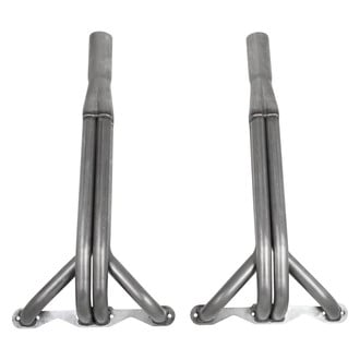 Flowtech® - 409 SS Natural Upright Exhaust Headers