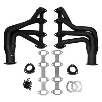Flowtech® - Mild Steel Black Painted Long Tube Exhaust Headers