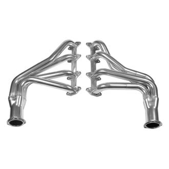Flowtech® - Mild Steel Silver Metallic Ceramic Coated Long Tube Exhaust Headers