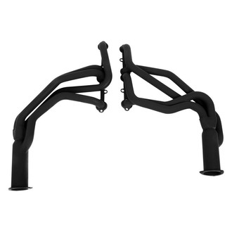 Flowtech® - Afterburner™ Mild Steel Black Painted Long Tube Exhaust Headers