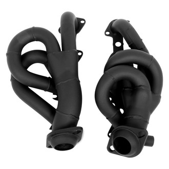 Flowtech® - Mild Steel Black Painted Short Tube Exhaust Headers