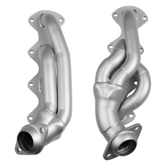 Flowtech® - Mild Steel Silver Metallic Ceramic Coated Short Tube Exhaust Headers