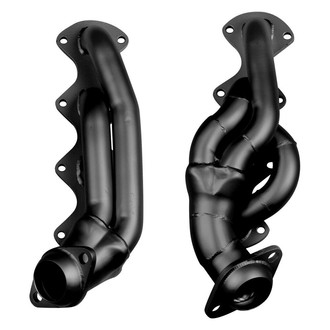Flowtech® - Mild Steel Black Painted Short Tube Exhaust Headers