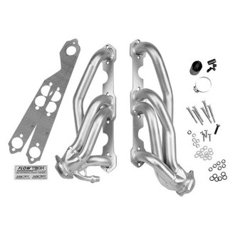 Flowtech® - Mild Steel Silver Metallic Ceramic Coated Short Tube Exhaust Headers