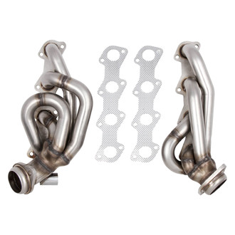 Flowtech® - 304 SS Natural Short Tube Exhaust Headers