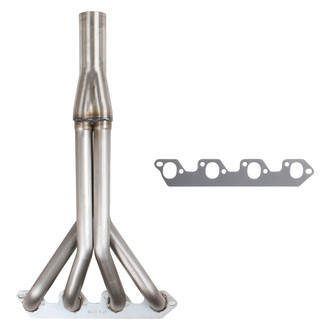 Flowtech® - 409 SS Natural Upright Exhaust Headers