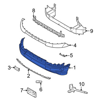 Ford OE - Front Lower Bumper Cover