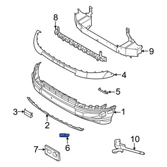 Ford OE - Front Right Jack Plug Cover