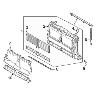 Ford OE - Radiator Support