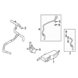 Ford OE - Cooling - Trans Oil Cooler (1.5L)