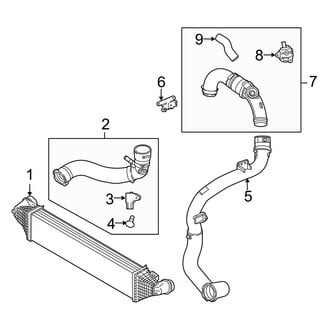 Ford OE - Cooling - Intercooler (2.0L)