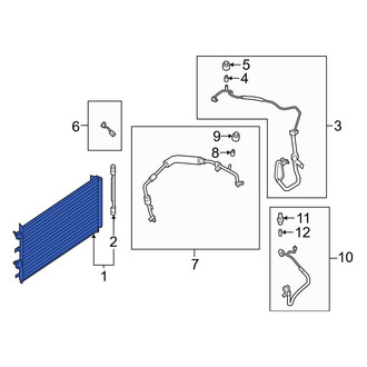 Ford OE - A/C Condenser