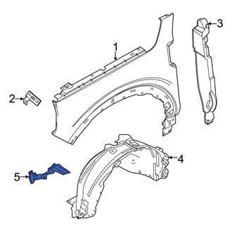 Ford OE - Rear Right Fender Liner Support Bracket