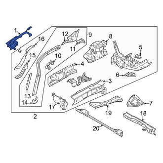 Ford OE - Front Right Fender Bracket