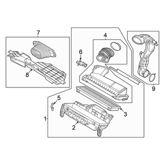 Ford OE - Engine / Transaxle - Air Intake (2.0L)