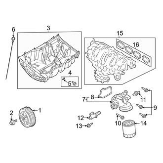 Ford OE - Engine / Transaxle - Engine Parts (2.0L)