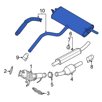 Ford OE - Exhaust Muffler