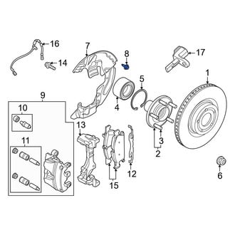 Ford OE - Brake Dust Shield Bolt