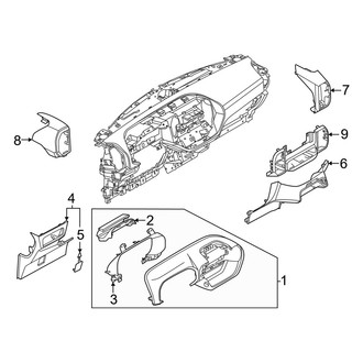 Ford OE - Instrument Panel Components