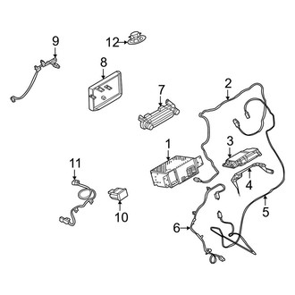 Ford OE - Instrument Panel - Sound System (Receiver)
