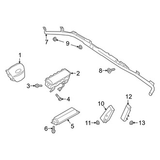 Ford OE - Restraint Systems - Air Bag Components (Air Bags)