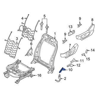 Ford OE - Front Right Seat Hinge Cover