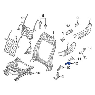 Ford OE - Front Left Seat Track Adjust Handle