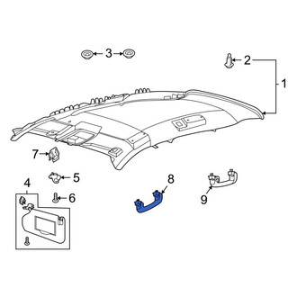 Ford OE - Front Right Interior Grab Bar