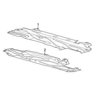 Ford OE - Pillars, Rocker & Floor - Under Cover & Splash Shields