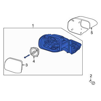 Ford OE - Front Left Door Mirror