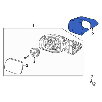Ford OE - Front Left Door Mirror Cover