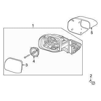 Ford OE - Front Door - Outside Mirrors