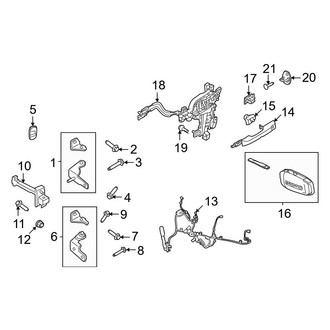 Ford OE - Front Door - Lock & Hardware