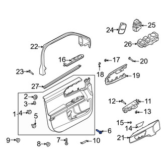 Ford OE - Door Interior Trim Panel Bolt