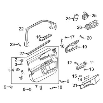 Ford OE - Front Door - Interior Trim