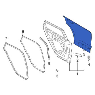 Ford OE - Front Right Outer Door Outer Panel