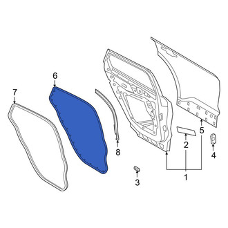 Ford OE - Rear Left Outer Door Seal