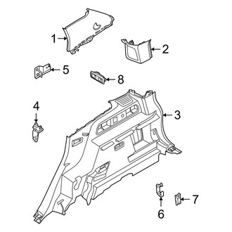 Ford OE - Quarter Panel - Interior Trim